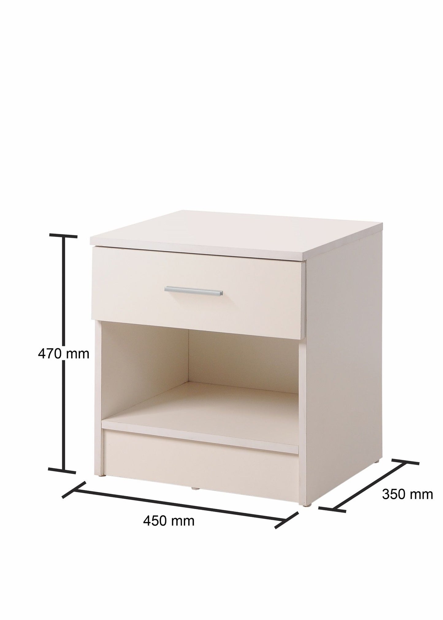 Rio Nightstand with 1 Drawer