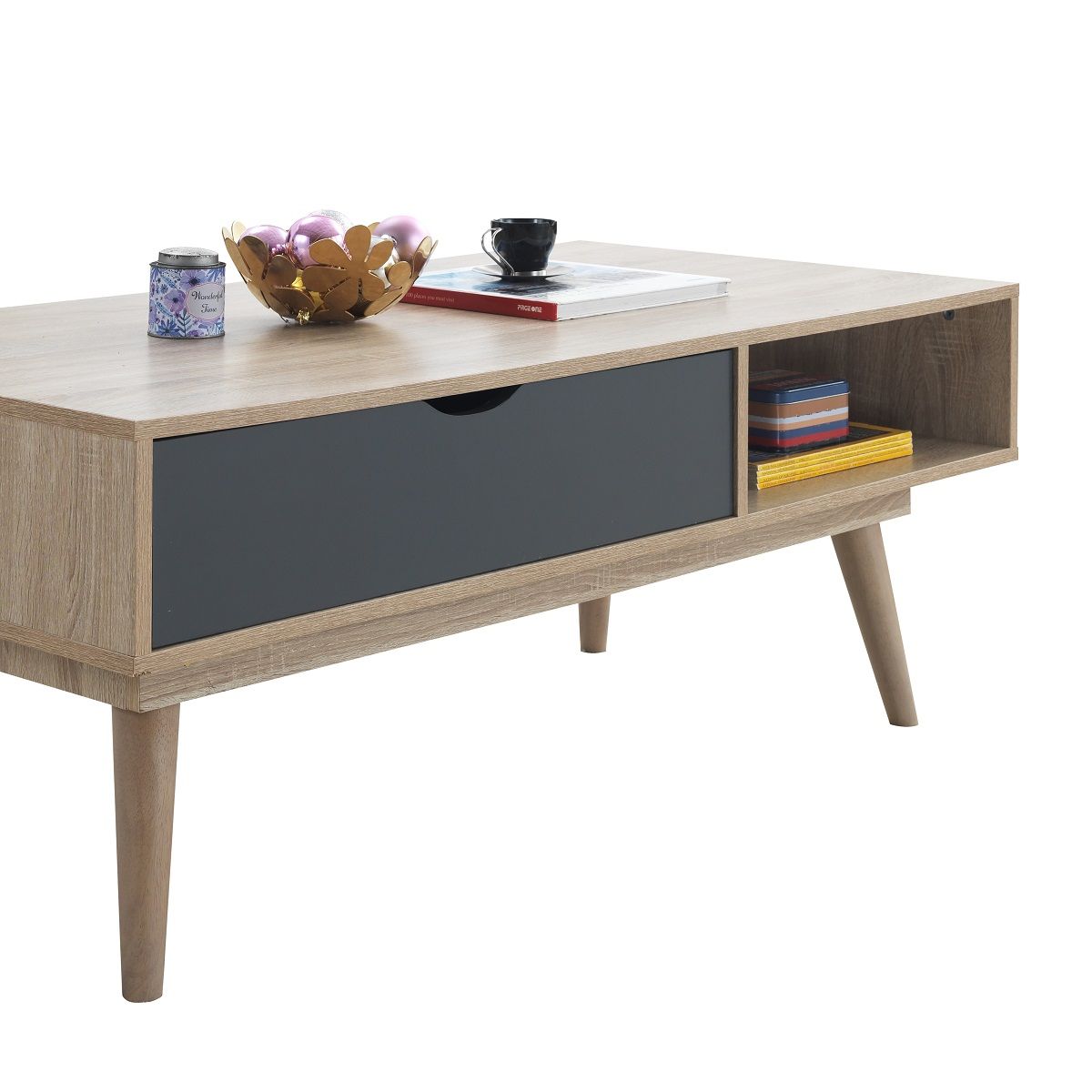 Alford 1 Drawer Coffee Table