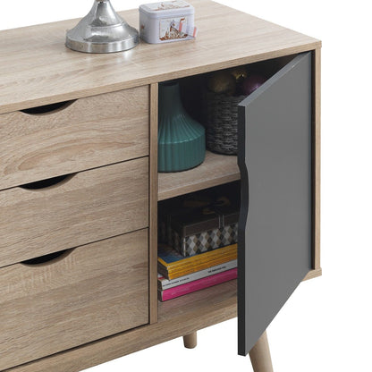 Alford 2 Sideboard with 2 Doors & 3 Drawers