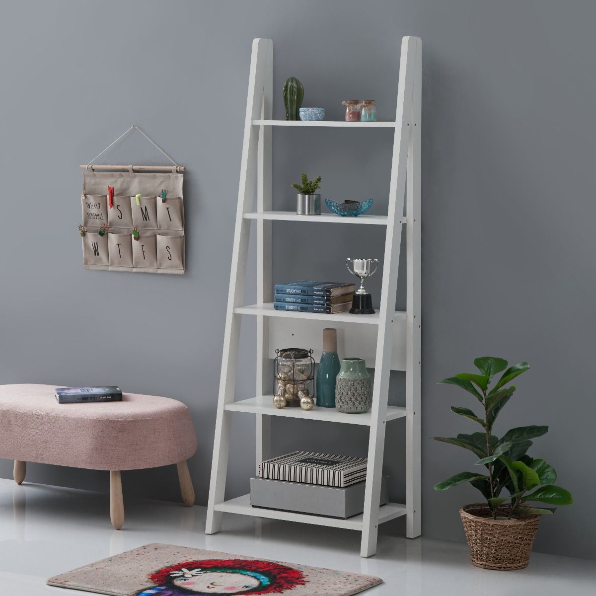 Riva Ladder Bookcase