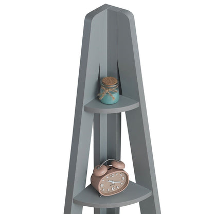 Riva Corner ladder bookcase