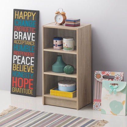 Essentials Small Narrow Bookcase