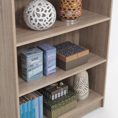 Essentials Low Wide Bookcase