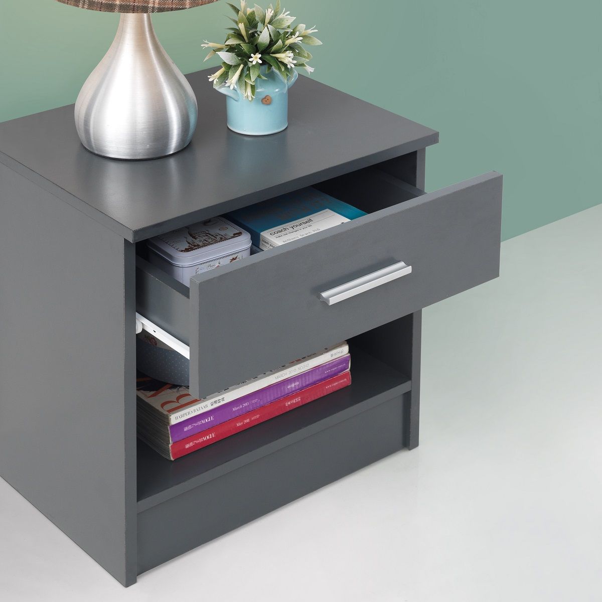 Rio Costa Nightstand with 1 Drawer