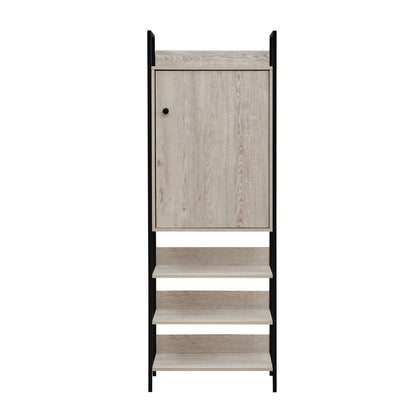 Storage Cabinet with 1 Door & 3 Shelves