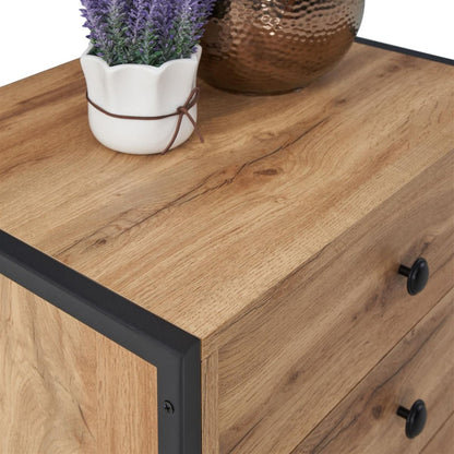 Zahra Nightstand with 3 Drawers