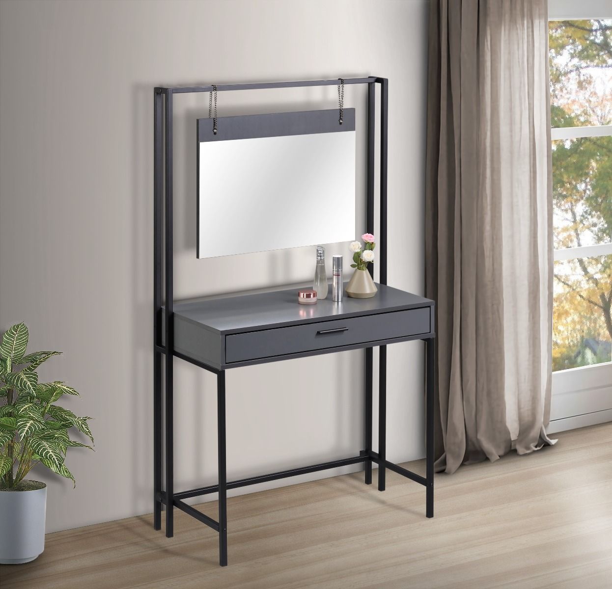 Zahra Dressing table with mirror